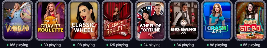 spinbob casino game shows